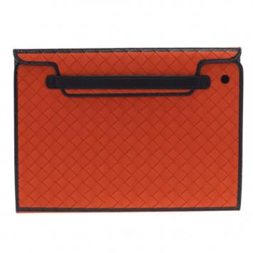 Pre Owned Bottega Veneta Orange Leather iPad Mini Cover