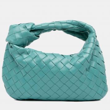 Bottega Veneta Blue Mini Nappa Intrecciato Jodie