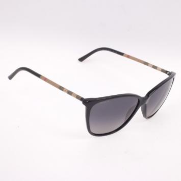 Pre Owned Burberry Check Wrapped Cat Eye Womens Sunglasses