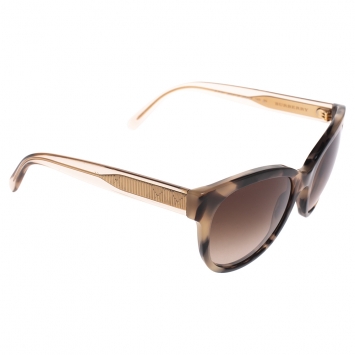 Pre Owned Burberry Havana Brown Gradient B4187 Sunglasses
