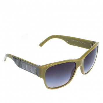 Pre Owned Burberry Olive Green Gradient B4104 Sunglasses