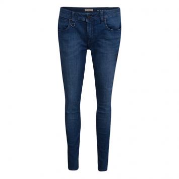 مملوكة مسبقًا Burberry brit Indigo Dark Wash Faded Effect Denim Westbourne Skinny Jeans M