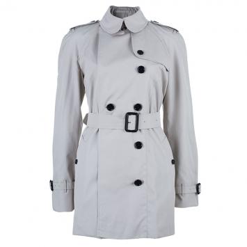 Pre Owned Burberry Beige Heritage Trench Coat M
