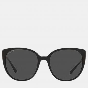 Pre Owned Bvlgari Black Full Rim Sunglasses