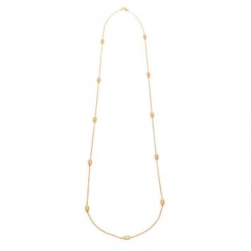 مملوكة مسبقًا Bvlgari Parentesi 18K Yellow Gold Sautoir Necklace