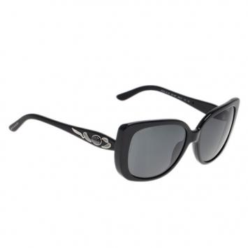 Pre Owned Bvlgari Black Special Fit Cats Eye Sunglasses
