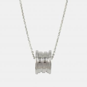 Bvlgari B-Zero1 18K White Gold Pendant Necklace 
