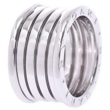 Pre Owned Bvlgari B.Zero1 4-Band 18k White Gold Band Ring Size 58