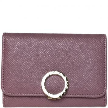 Pre Owned Bvlgari Pink Leather Bvlgari Bvlgari Business Card Holder