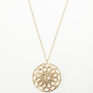 Pre Owned Carolina Herrera Medallion Necklace