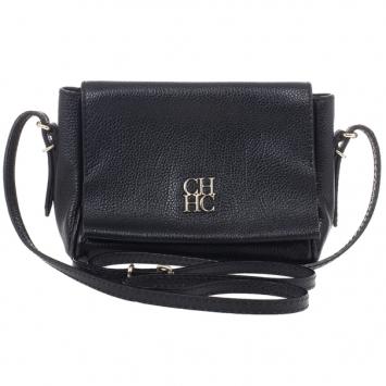Pre Owned Carolina Herrera Black Small Cross Body Bag
