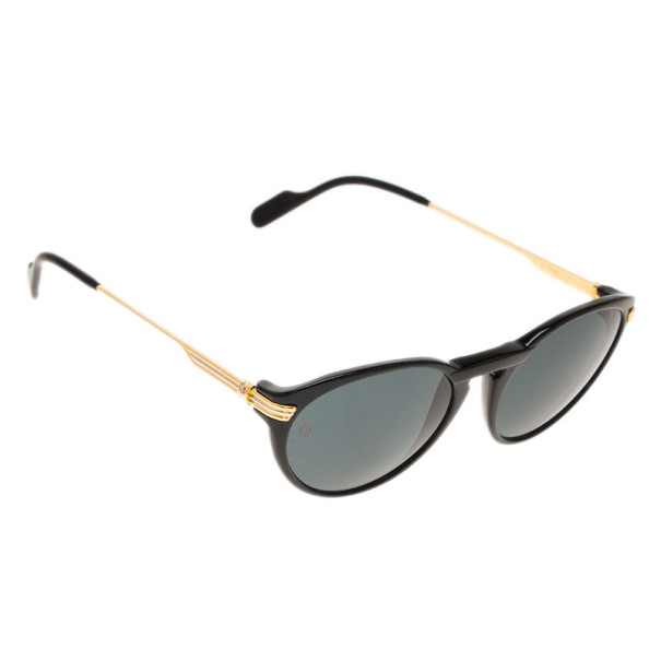 Cartier Black Aurore Sunglasses