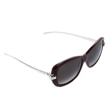 Pre Owned Cartier Red Panthère De Cartier Sunglasses