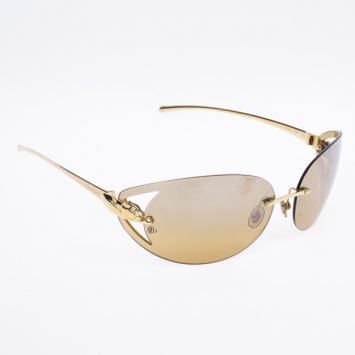 Pre Owned Cartier Panthere de Cartier Rimless Woman Sunglasses