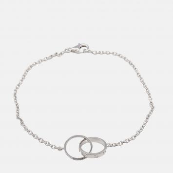 Pre Owned Cartier 18K White Gold Baby Love Bracelet