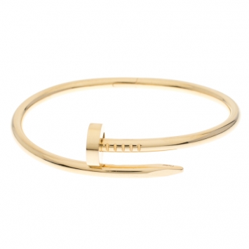 Pre Owned Cartier Juste Un Clou 18k Rose Gold Bracelet 16