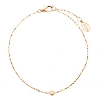Pre Owned Cartier Diamants Legers de Cartier Diamond 18k Rose Gold Bracelet