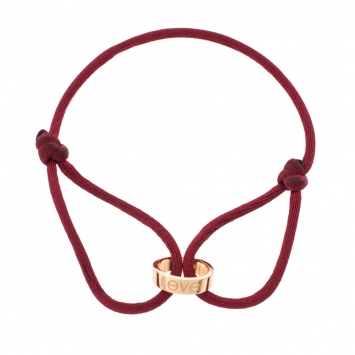 Pre Owned Cartier LOVE 18K Rose Gold Adjustable Cord Bracelet
