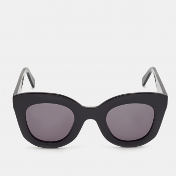 Pre Owned Celine Black CL 41093/S Marta Oversized Sunglasses