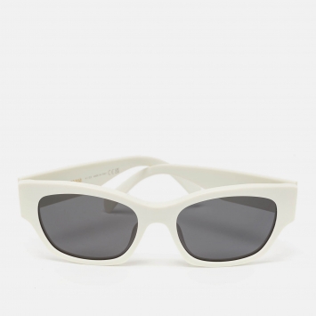 Pre Owned Celine White CL40197U Cat Eye Sunglasses