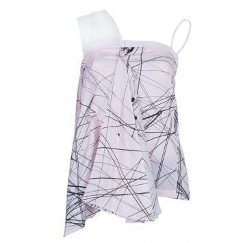 Pre Owned Chalayan Kick Pleat Top S