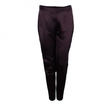 Pre Owned Chalayan Amaranth Satin Pants S
