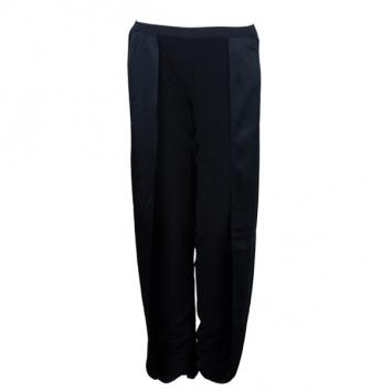 Pre Owned Chalayan Silk Split Wide Leg Pants M