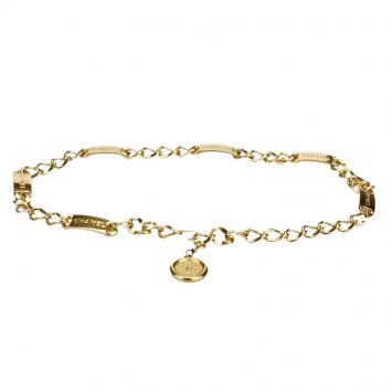 Pre Owned Chanel Gold CC Chain Belt