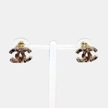 Pre Owned Chanel CC Earrings