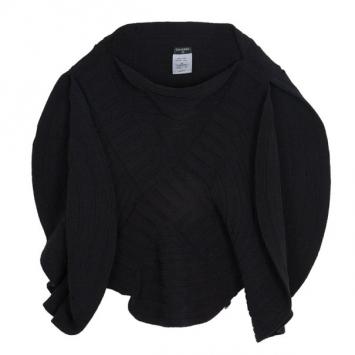 Pre Owned Chanel Circular Knit Top S