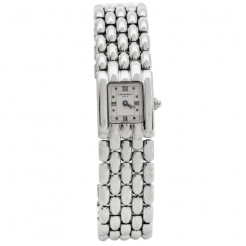 Pre Owned  Chaumet Beige Stainless Steel Khesis Women's Wristwatch 17.50 mm