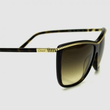 Pre Owned Chloé Tortoise CE606S Womens Sunglasses