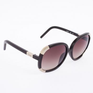 Pre Owned Chloé Brown Myrthe Women Sunglasses
