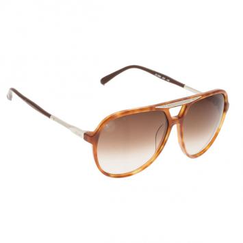 Pre Owned Chloe Brown Oversized Aviators