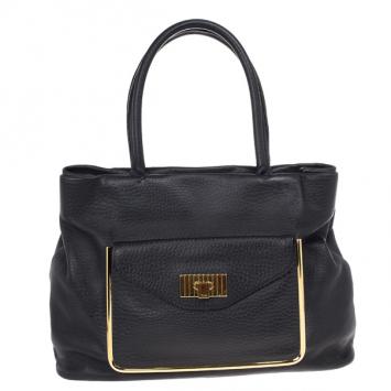 Pre Owned Chloe Large 'Sally' Front Pocket Tote
