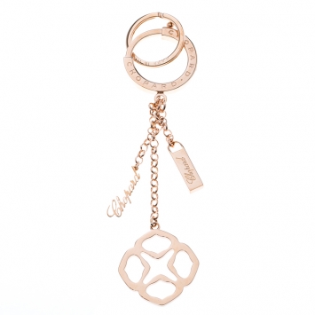 Pre Owned Chopard Imperiale Icon Rose Gold Finish Key Ring / Bag Charm