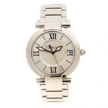 Pre Owned Chopard Silver Stainless Steel Imperiale 388532-3002 Women's Wristwatch 36 mm