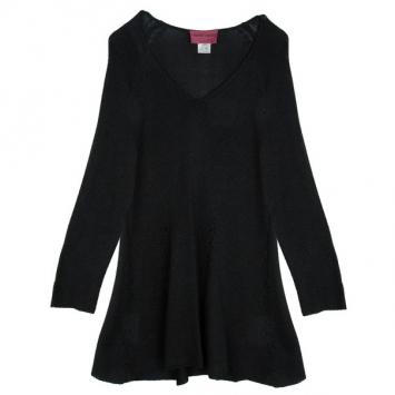 Pre Owned Christian Lacroix Knit Mesh Sweater M