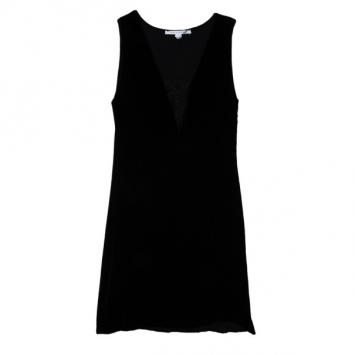 مملوكة مسبقًا Diane Von Furstenberg Casey Silk Velvet Lace Dress L