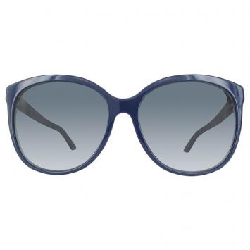 Pre Owned Dior Blue/Crystal Montaigne 22KS Wayfarer Sunglasses