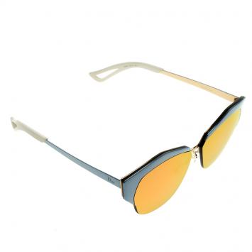 Pre Owned Dior Orange Mirrored I29UZ Sunglasses