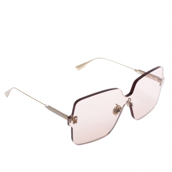 Pre Owned Dior Pink/Gold DiorColorQuake 1 Sunglasses