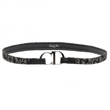 Pre Owned Dior Blue Diorissimo CD Buckle Belt 80CM