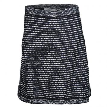 مملوكة مسبقًا Dior Tricolor Textured Mini Skirt M
