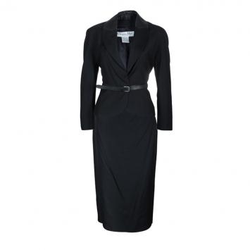 Pre Owned Dior Black Skirt Suit M