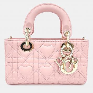 مملوكة مسبقًا Dior Pink Lady D-Joy Micro Bag