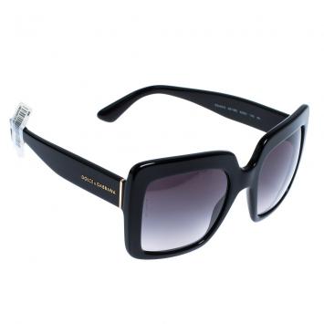 Pre Owned Dolce & Gabbana Grey Gradient/Black DG4310 Sunglasses