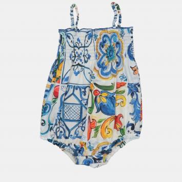 Pre Owned Dolce & Gabbana Cotton Baby jumpsuit 6