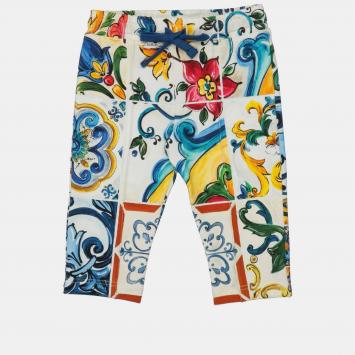Pre Owned Dolce & Gabbana Cotton Pants 9