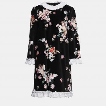 Pre Owned Dolce & Gabbana Cotton Mini dresses 38